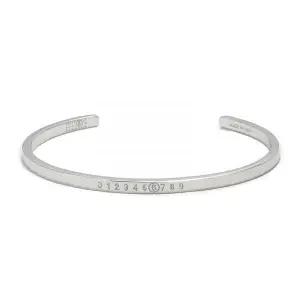 MM6 26SS 로고 슬림 뱅글 팔찌 (SM7UY0054 SV0310 951)