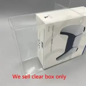 듀얼센스거치대 10개 클리어 박스 PET 투명 디스플레이 케이스 PS5 듀얼센스 게임 보관 수집