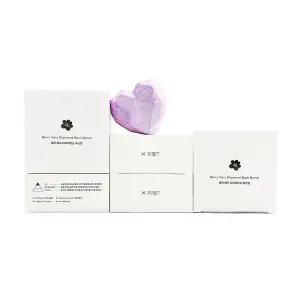 노모크 다이아몬드 함유 배쓰밤 거품 입욕제 히알루론산 아이리스향 버블 반신욕제 거품 목욕 고보습