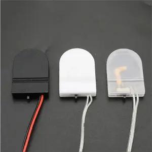 건전지케이스 배터리 홀더 보관함 5개 슬롯 CR2032 CR 2032 버튼 코인 셀 케이스 커버 ON-OFF 스위치 리드