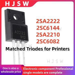10쌍 100% 새 제품 및 고 2SA2222 2SC6144 2SA2210 2SC6082 TO-220F 프린터용 매칭 트라이오드