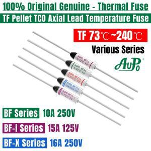 AUPO 열 퓨즈 10A 16A 250V 15A TF 73C 77C 84C 94C 99C 104C 113C 229C 240C
