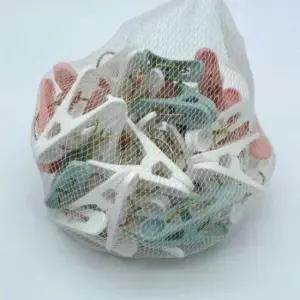 [SBD] 집게 세탁용 정리 속옷 세트 양말 빨래 클립 50pcs