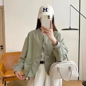 가을 여친 집업 가리비 코트 야구 트렌드 작은 항공 점퍼 잠바 MF3