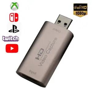 캡쳐보드 4K HDMI 호환 비디오 캡처 카드 USB 30 USB20 그래버 레코더 PS4 게임 DVD 캠코더 카메라 녹화