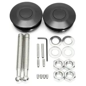 본넷덕트 금속 차량용 버튼 빌렛 후드 핀 잠금 클립 푸시 보닛 키트 62cm244 