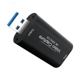 캡쳐보드 4K HDMI 호환 비디오 캡처 카드 PS4 게임용 USB 30 USB20 그래버 레코더 DVD 캠코더 카메라 녹화