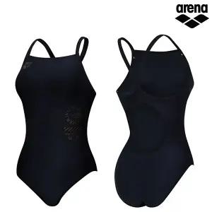 아레나 여성수영복 오션룹 원피스 드롭백 A6SL1LD06BLK