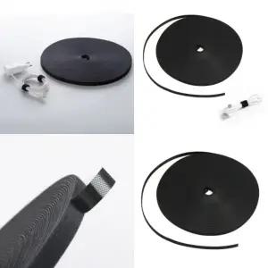 ( )50M 케이블타이 폭 12mm 블랙 책상선정리 전선타이