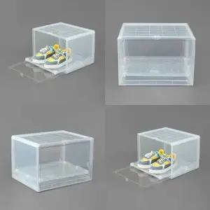 ( )슬라이딩 신발정리함 화이트 거실 투명도어신발정리함