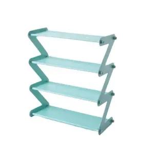 ( )조립식 현관 슬리퍼 신발정리대 블루 신발정리함 유아신발정리대 신발보관함