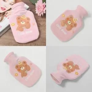 ( )보온 물주머니 파우치 세트 분홍 무릎 어깨 배 찜질팩 보온물주머니 온수주머니