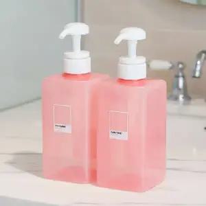 팬톤 욕실 샴푸 디스펜서 리필 용기 400ml 세제 공병 펌프형