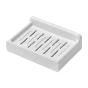 (색상 화이트)벽걸이 비누 거치대 서랍형 물빠짐 트레이 세면대 용품 욕실 정리 수납 정리함 홀더 부속