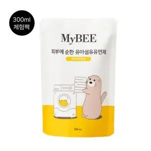 [체험팩] 피부에순한 유아섬유유연제 리필 300ml 베이비코튼향