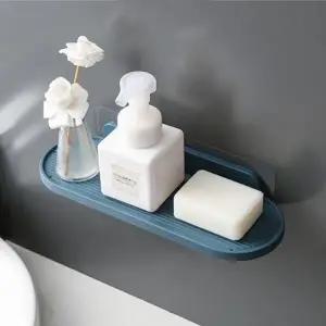 욕실 주방 벽선반 비누 받침대 조미료 트레이 세트