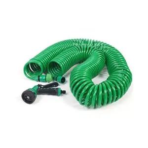 ( )꼬임방지 7.5m스프링호스풀세트 청소 공구 고압 코일호스 호수 고압세차 세차호스 베란다청소 욕실 바닥