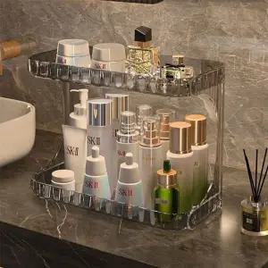 (색상 단일상품)화장품 화장대 책상 욕실 거실 주방 수납 정리함 선반