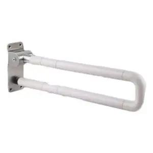 (타입 화이트 60cm 접이식)노인용 욕실 안전 바 손잡이 60cm 접이식 화장실 환자 변기 안전장치 스테인리스