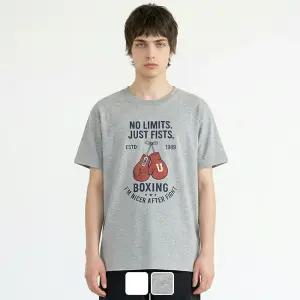 [택가 45,000원] BOXING TEE (U26BTTS602) 남녀공용