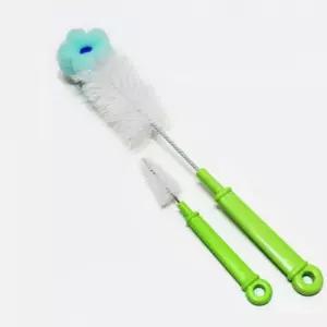 젖병솔 2P세트-색상랜덤 물병솔 병솔 젖병세척솔