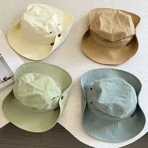 유아 ECM169N7 아동 똑딱이경량벙거지 메쉬 조임끈 자 준캡