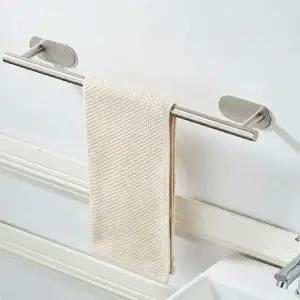 ( )스테인리스 욕실 수건걸이 무타공 접착식 타월걸이 50cm 거치대