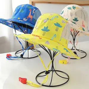 유아 QXO742T1 아동 기린호루라기메쉬챙 메쉬가림막 자 준캡