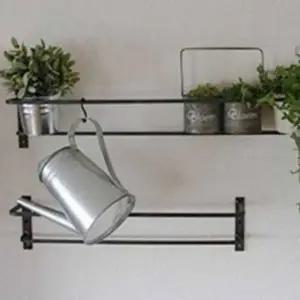 ( )주물 2단 수건걸이 주물옷걸이 2단욕실선반