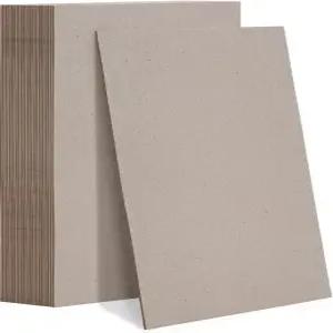 책 제본 스크랩북 사진 백업 DIY 프로젝트를 위한 튼튼한 칩보드 시트 8.5 x 11 Goefun 80pt/2mm 두꺼운