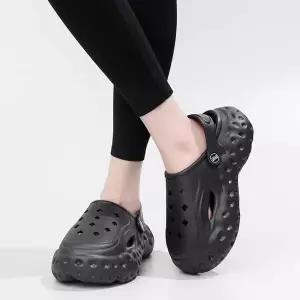 키높이 HFI587B3 통굽 샌들 슬리퍼 240 245mm 펀칭 물놀이신발