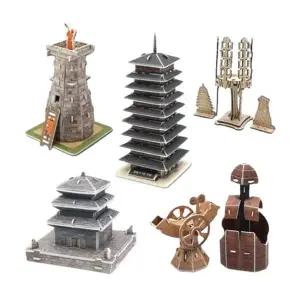 3D입체퍼즐 CFU767B7 신라 가야문화유산 5종 형 만들기