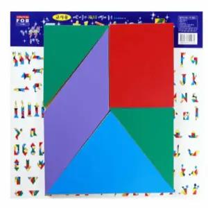 자석 MTG267Q5 칠교놀이(교사용) 유아칠교 자석도형