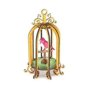 3D입체퍼즐 UVN378T0 나무퍼즐 예쁜 새장 형조립 만들기