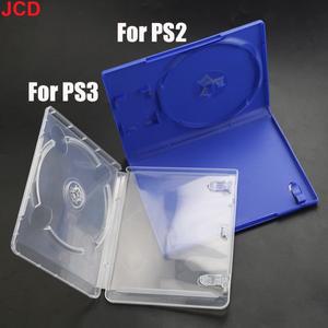 [호환품]JCD PS2 PS3 게임 케이스 보호 상자 디스크 거치대 DVD 보관 교체 액세서리 1 개