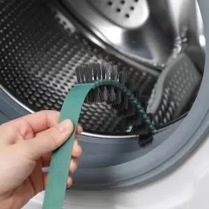 (색상 화이트)잔솔 드럼세탁기 청소솔 틈새브러쉬 화장실 욕실 도구