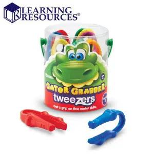 러닝리소스 GUB170N5 악어집게 12종 세트 물건집기 집게 완구