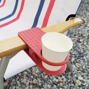 클립 컵 홀더 받침대 손쉽게 고정 컵홀더 집게컵거치대