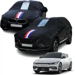 자동차덮개 자동차커버 차 덮개 성에방지 하프커버 EV6 2호