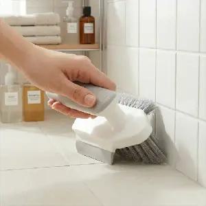( )일체형 틈새청소솔 스퀴즈 욕실 화장실 목욕탕 창틀 먼지제거