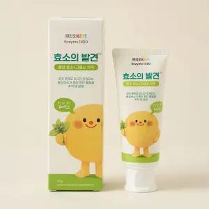 LG 페리오키즈 효소의발견치약 퓨어민트 80g