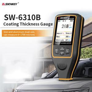 SNDWAY 도막측정기 정밀도막 1700UM SW6310A 두께 페인트 SW6310B