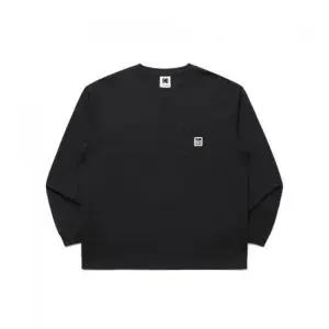 코닥 에센셜 포켓 긴팔티셔츠 BLACK 452461
