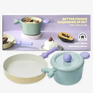 베터핑거 쿡웨어 2종 세트 / 양수 18cm + 프라이팬 24cm
