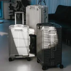 스탁사인 아덴트 캐리어 30인치 수화물용 튼튼한 PC 해외여행 가방