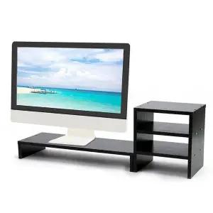 TBZ 데스크정리 수납 모니터 받침대 19.5x49.5x7.5cm