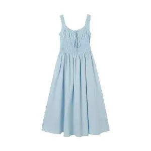 [LAP](대전신세계)스모킹 리본 끈 원피스 AS2WO580