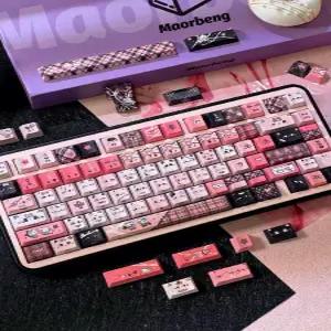 키붐 Rebel 140키 MAO 키캡 Sweet 세트