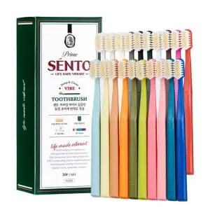센토 프라임 바이브 딥클린 듀얼 초미세 탄력모 칫솔 20개