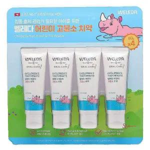 벨레다 치약 어린이 고불소 4개입 60g fgh903